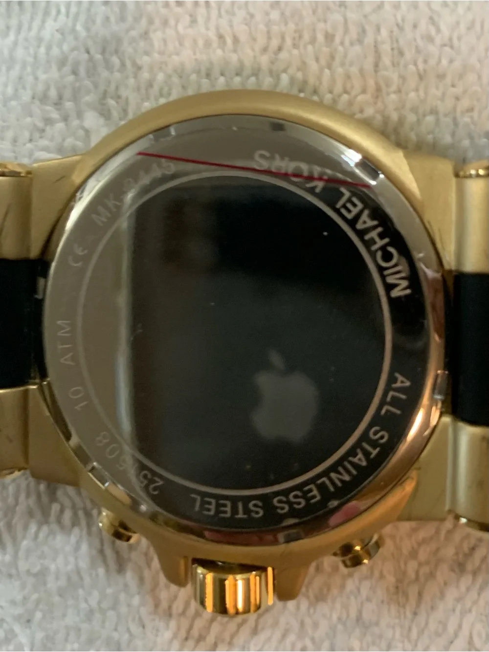 Michael Kors Gold and Black Men's Chronograph Watch